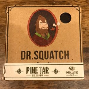 Dr Squatch Bar Soap- Pine Tar Exfoliating!